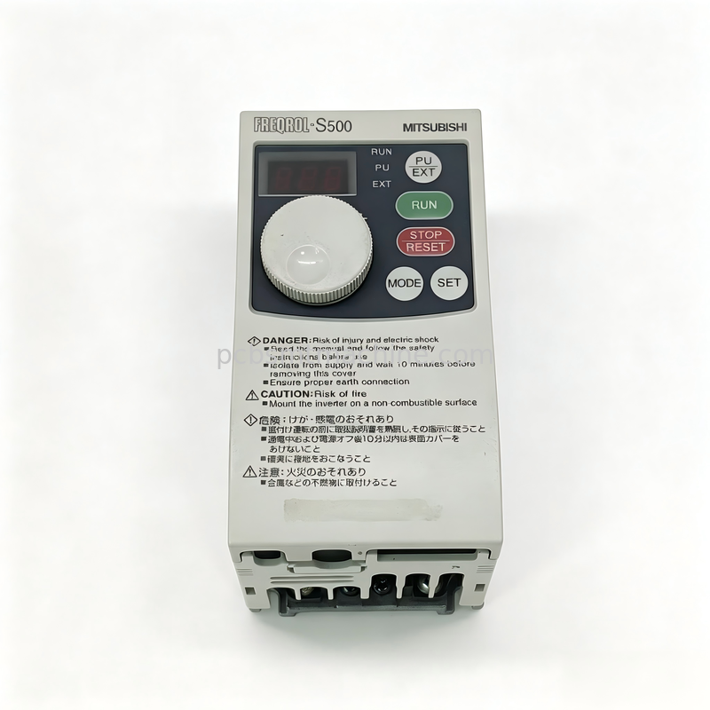 Mitsubishi Electric FR-S510WE-0.1K 0.1 кВт однофазный VFD инвертор с RS-485 коммуникацией для SMT машин