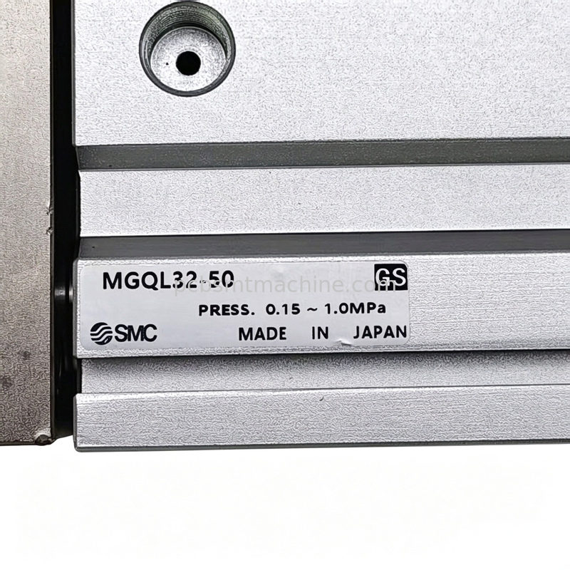 SMC MGQL32-50 Compact Guide Cylinder with 32mm Bore 50mm Stroke Double Acting for Conveyor Stopper