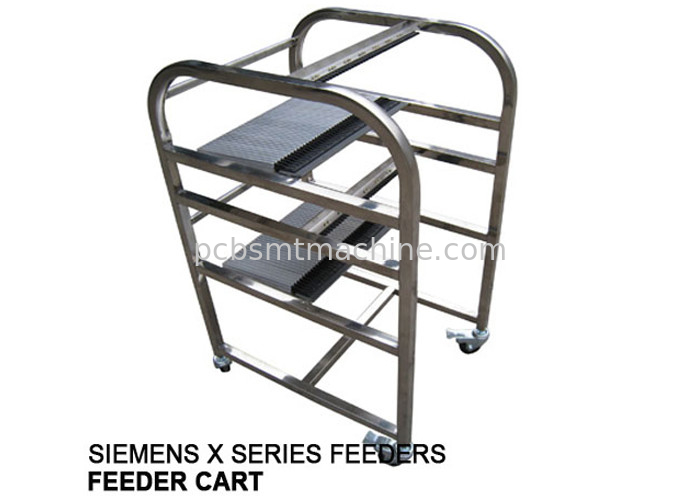 Прочная тележка фидера СЕРИИ Сименс X нержавеющей стали L600*W700*H1180MM конструированная с 2 слоями и 40 слотами