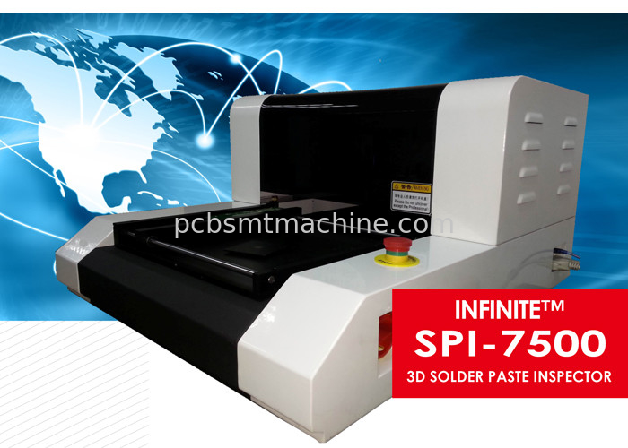 измерительная система SPI 7500 столешницы 3D SPI контролера затира припоя 220V 50/60Hz 3D
